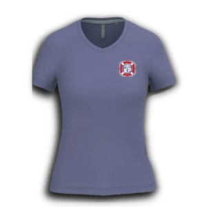Tee-shirt ResKP pour femme - col V - sans marquage au dos